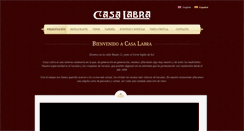 Desktop Screenshot of casalabra.es