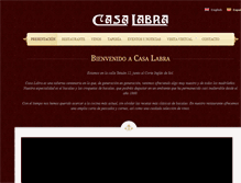 Tablet Screenshot of casalabra.es